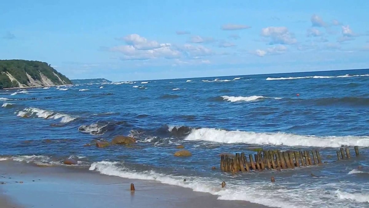 Зеленоградск берег Балтийского моря