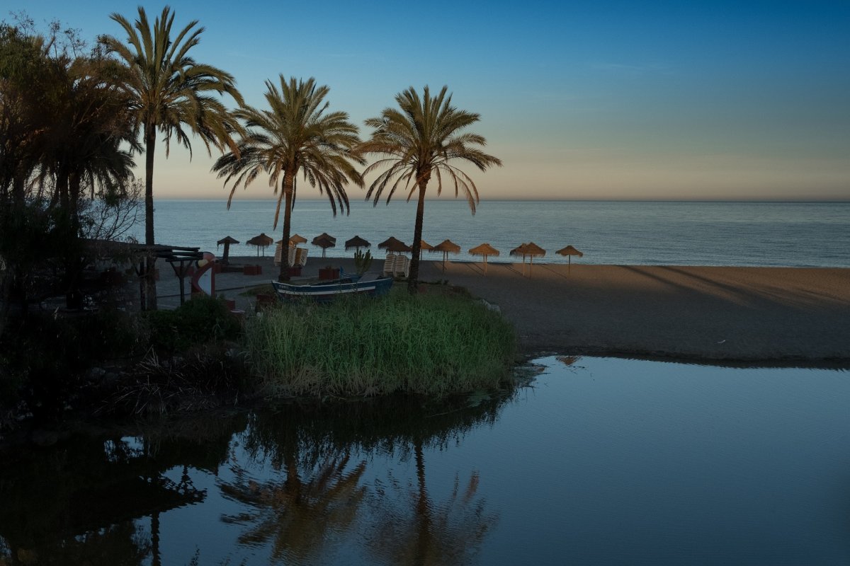 Marbella пляж