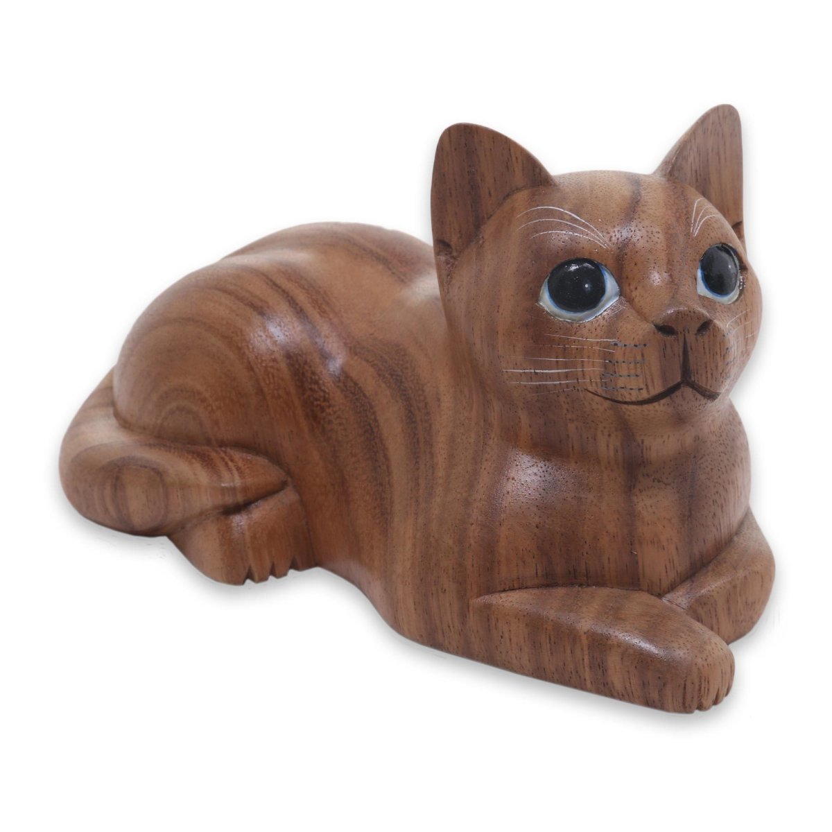 Фигурка кота из дерева