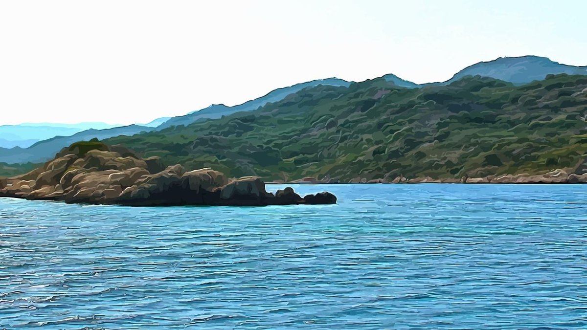 Остров без моря фото с левой стороны