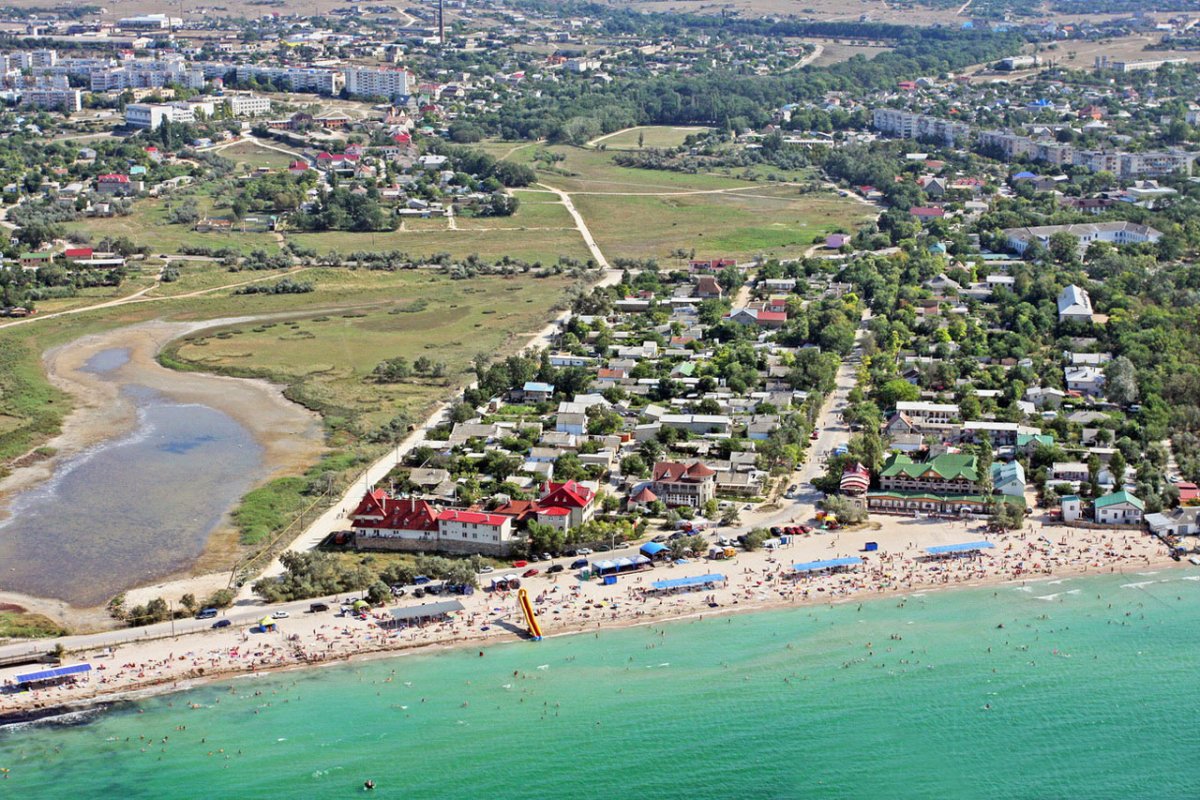 Крым Черноморье поселок