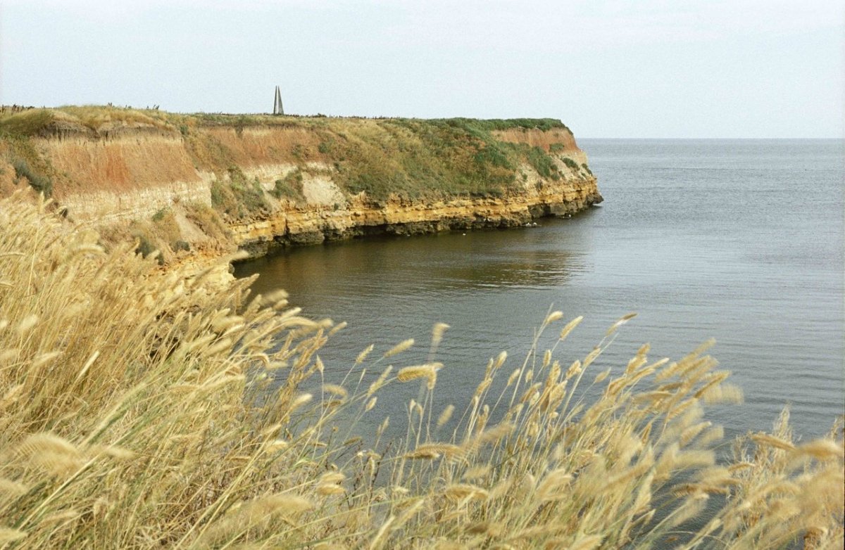 Остров Березань в черном море