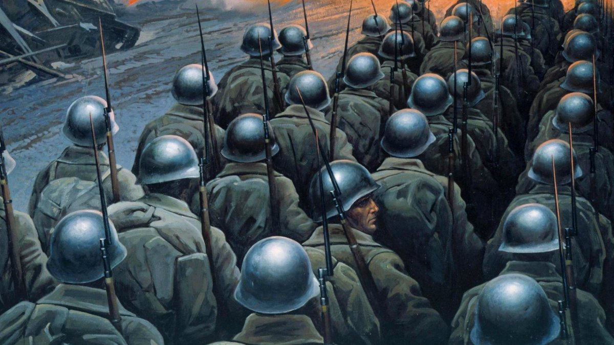 Константин Васильев, «прощание славянки», 1974