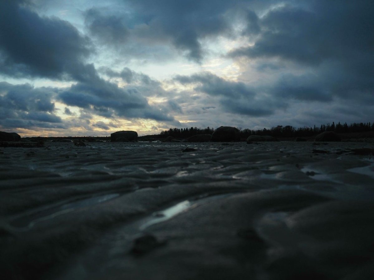 Белое море в октябре