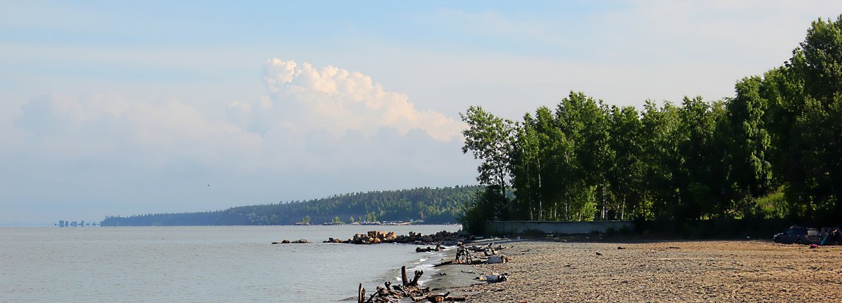 Обское море Бердск острова