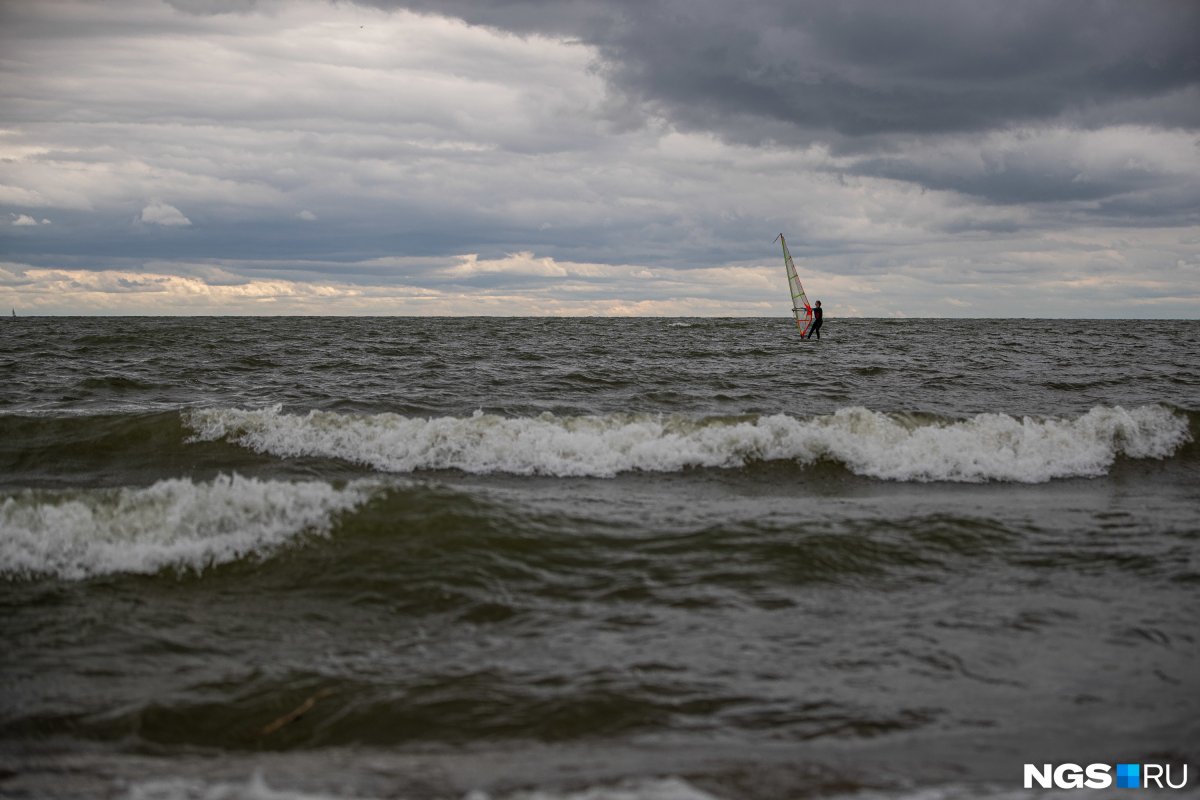 Обское море стихия