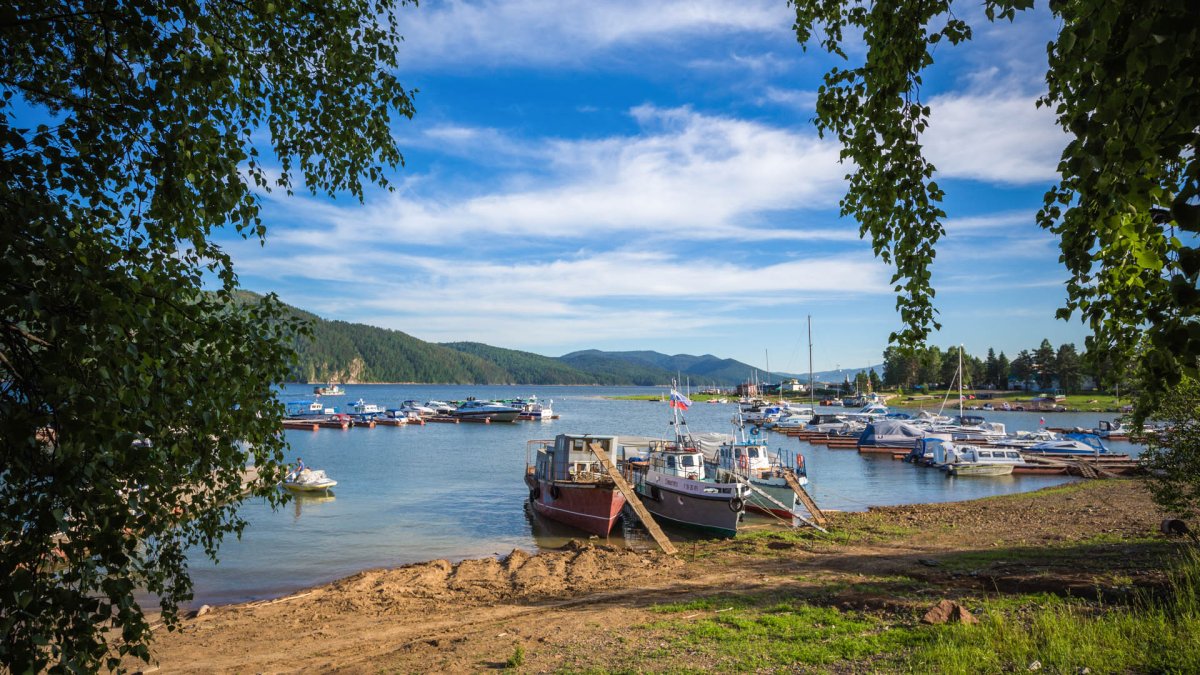 Красноярское море Новоселово