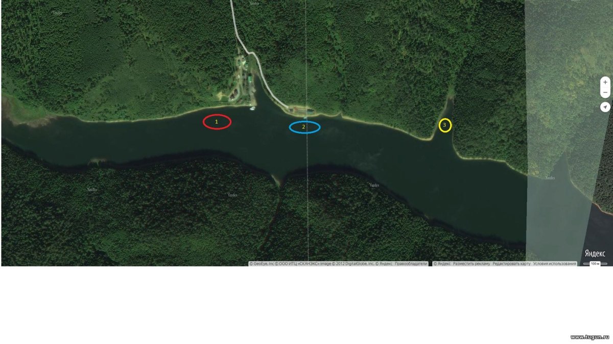 Залив Шумиха на Красноярском водохранилище