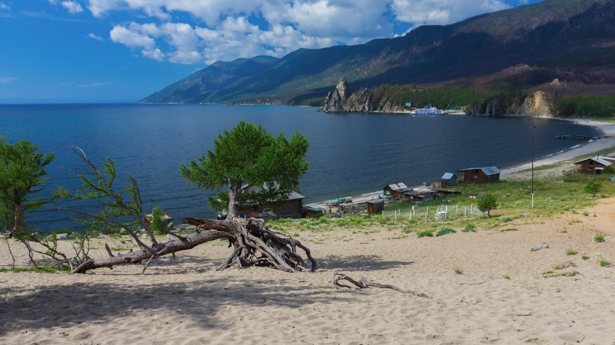 Залив Мандархан на Байкале