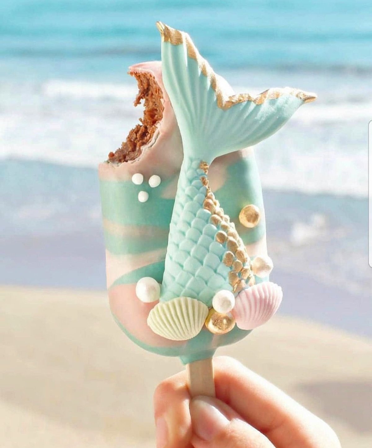 Мороженое на море