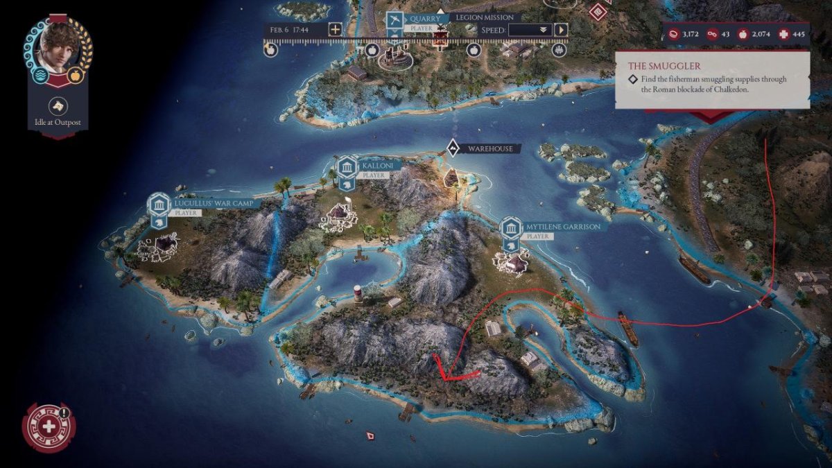 Expedition Rome миникарта