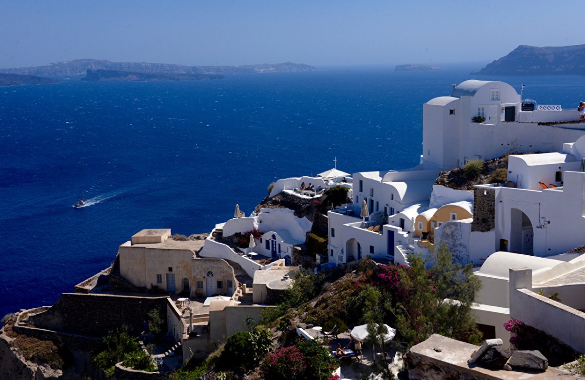 Греция красивые города у моря
