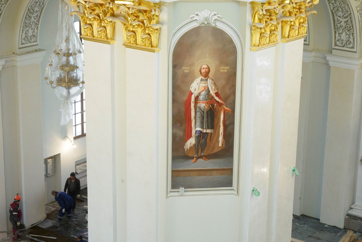 Шамордино Казанский собор внутри