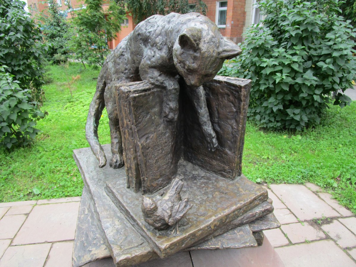 Нижний Новгород скульптуры кота