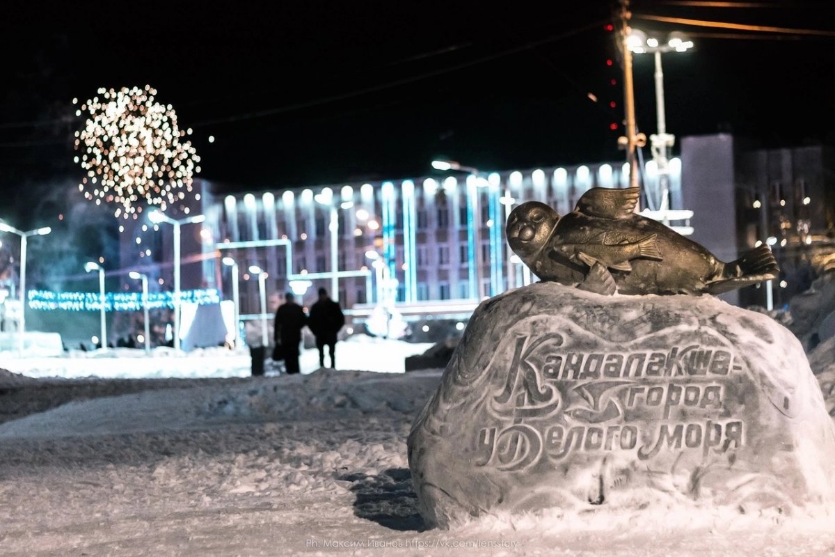 Тюлень Кандалакша памятник