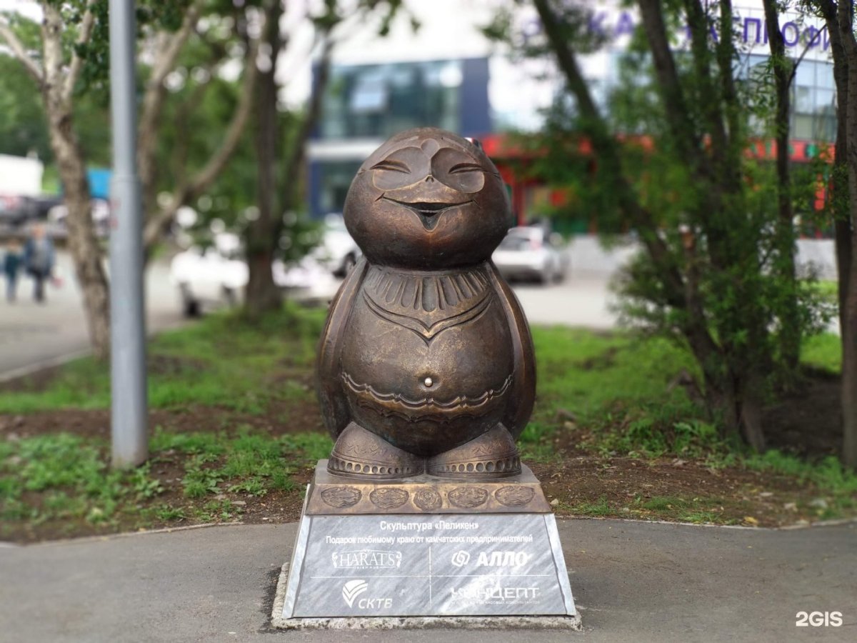 Скульптура Пеликен Петропавловск