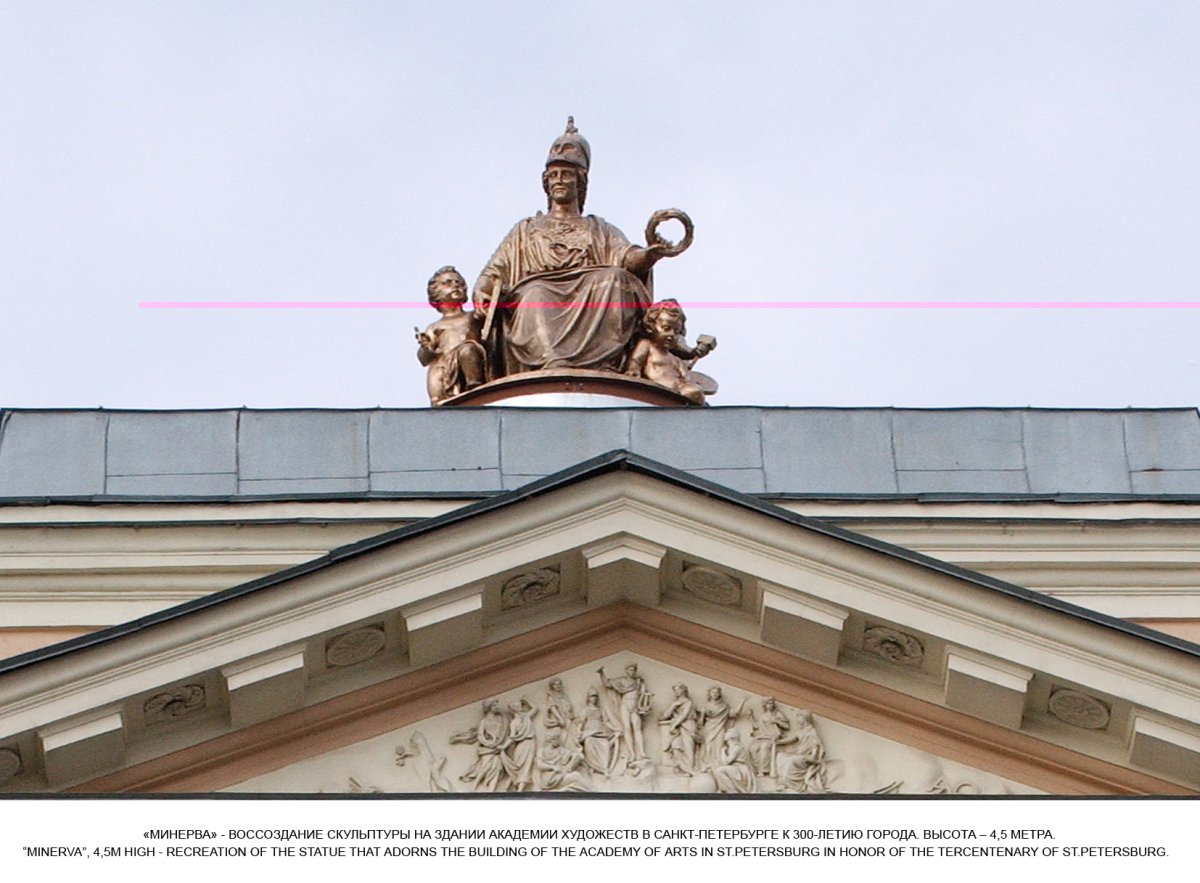 Академия художеств в Санкт-Петербурге Минерва