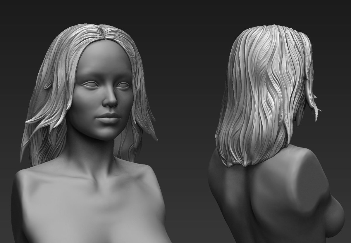 Zbrush 2020 модель