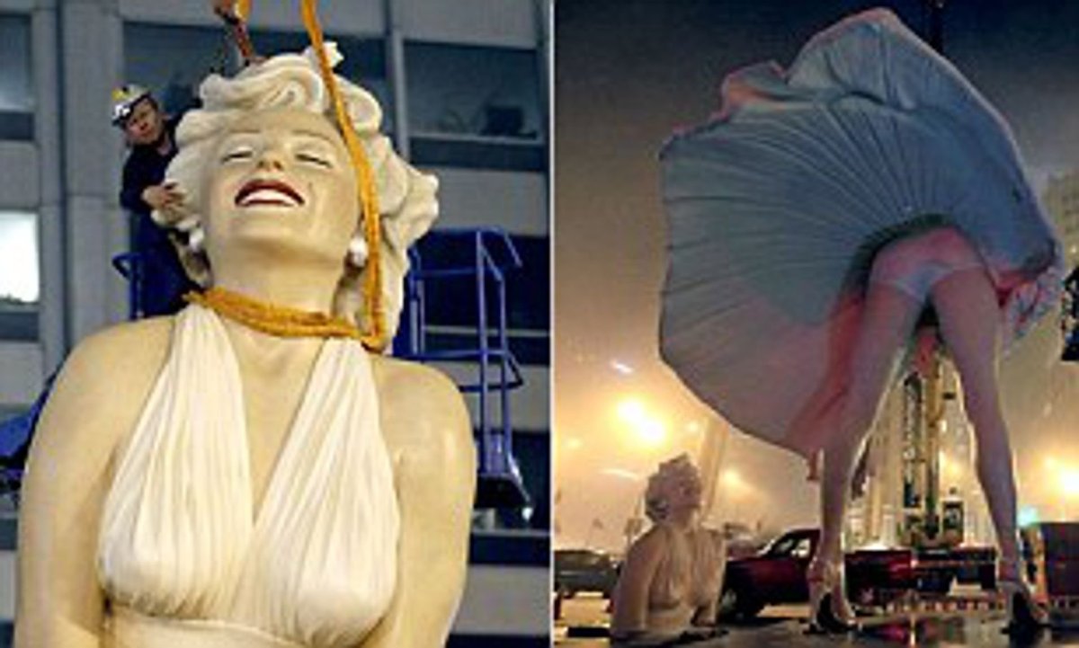 Статуя Мэрилин Монро "Forever Marilyn"