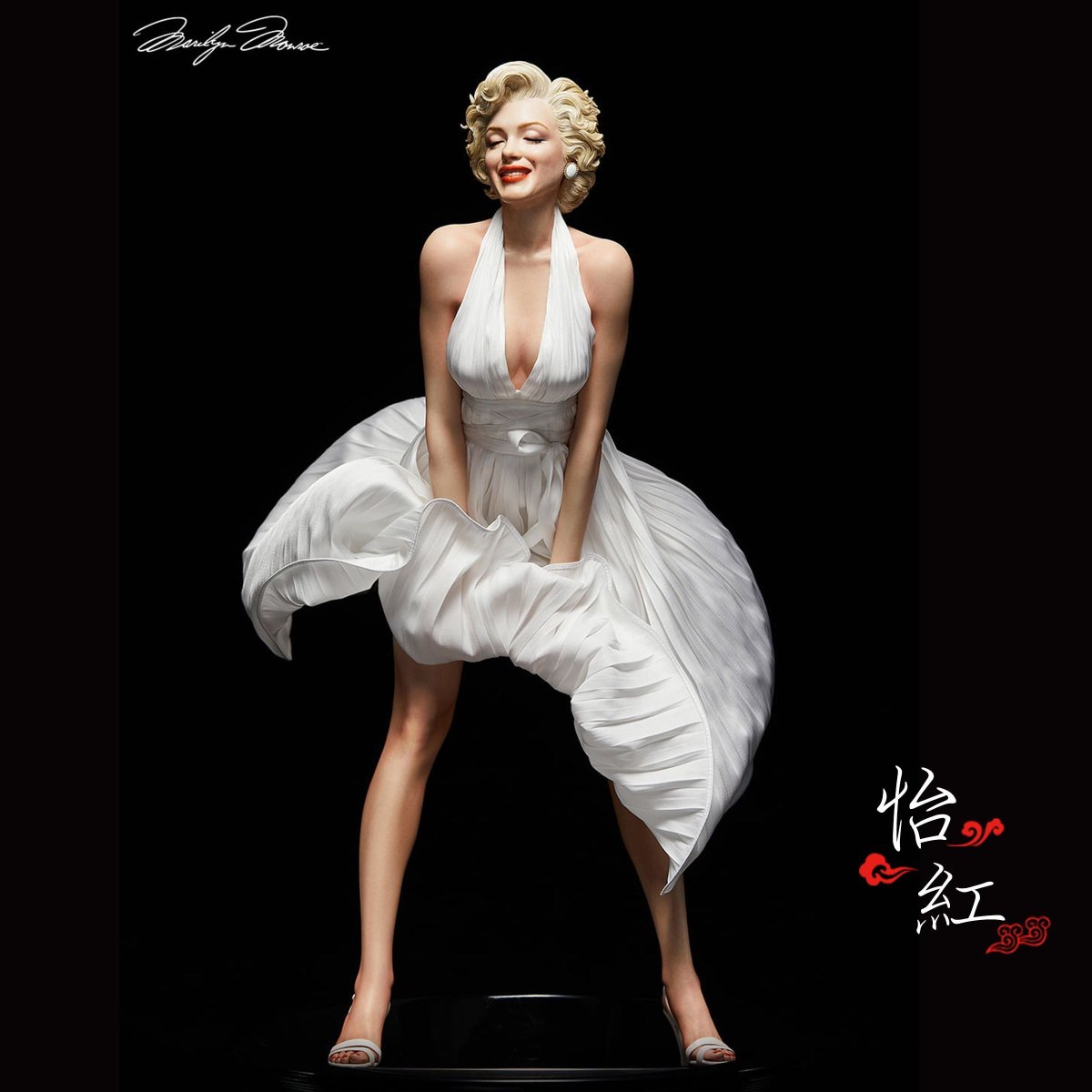 Marilyn Monroe Statue - Blitzway