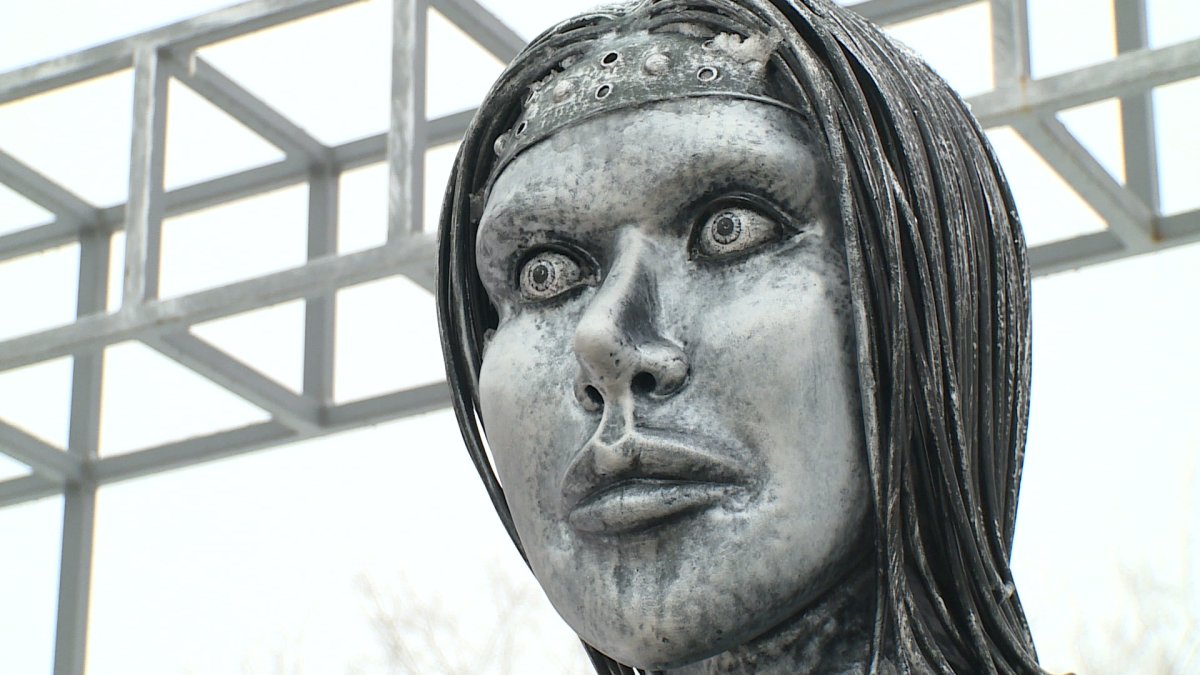 Воронежская Аленка скульптура