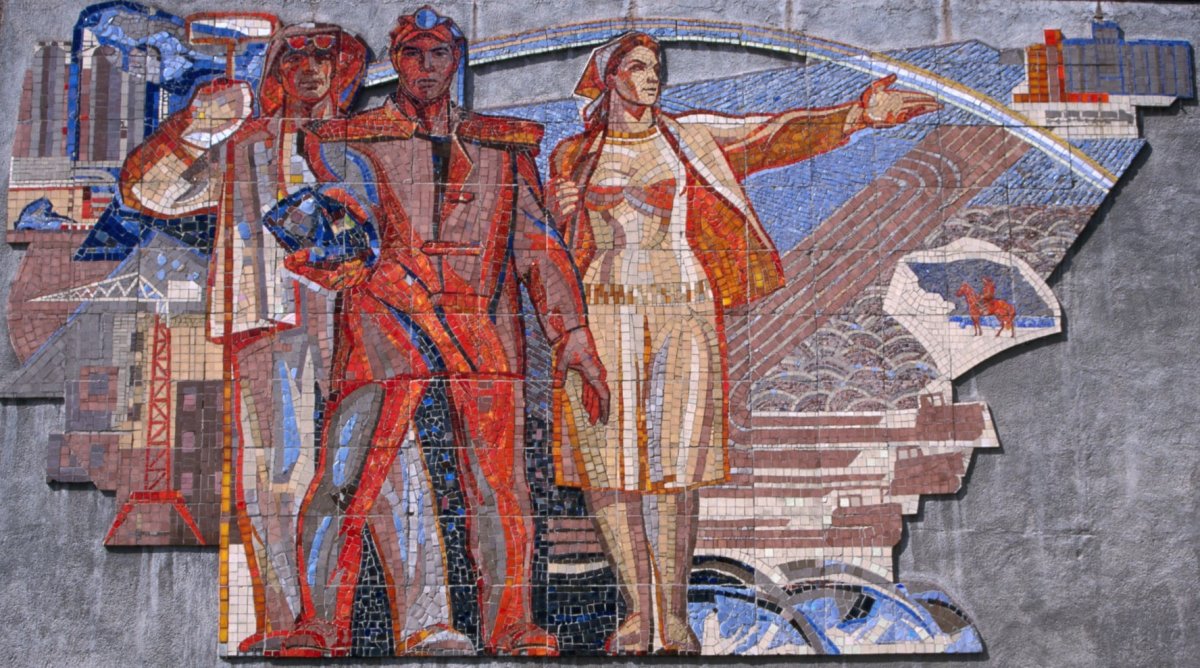 Монументальная мозаика СССР искусство
