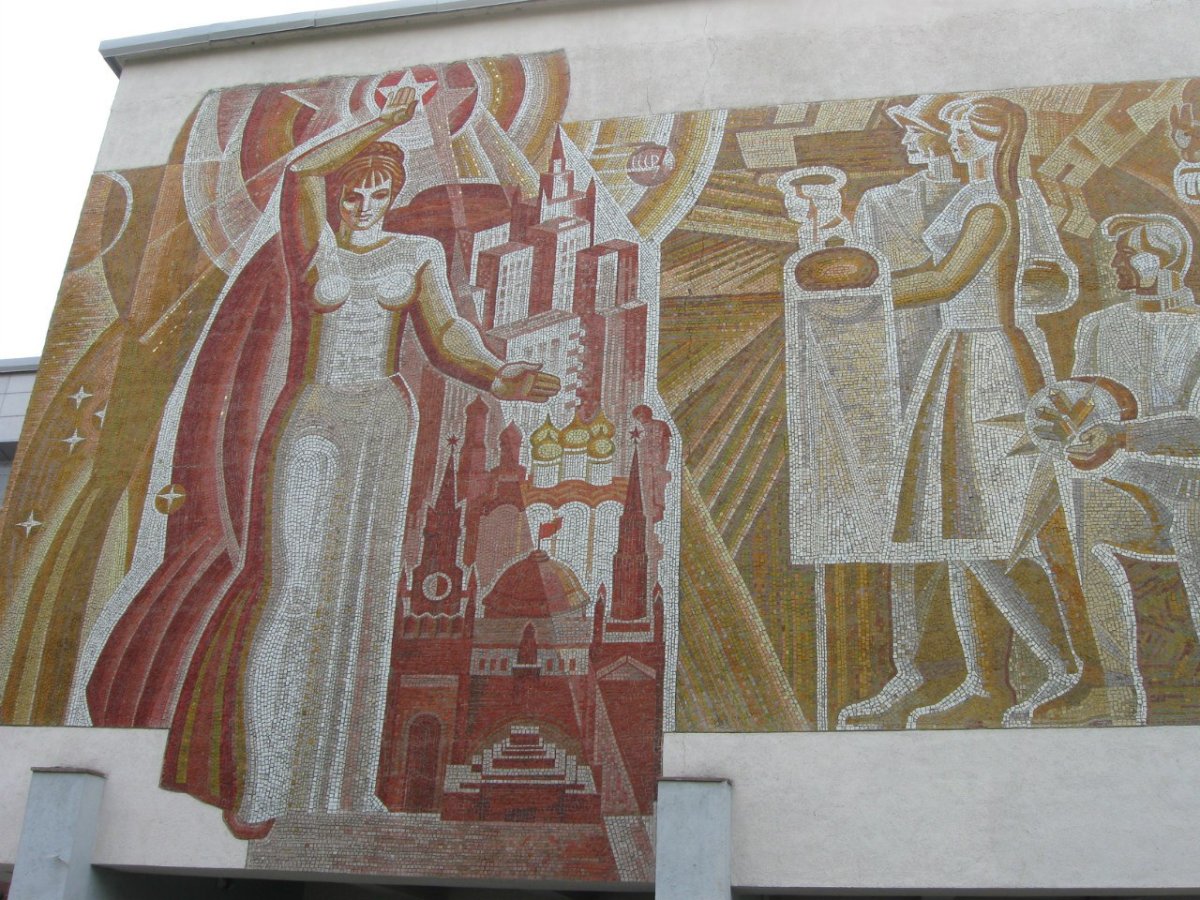 Монументальная мозаика СССР искусство