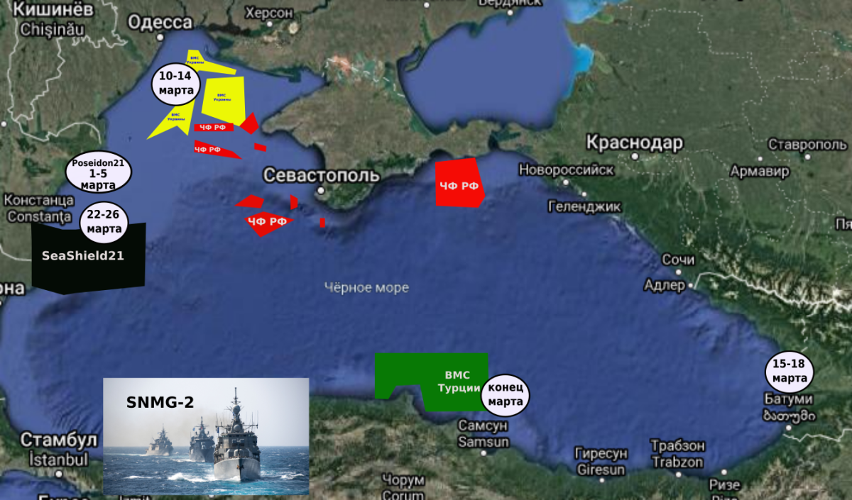Базы НАТО на черном море