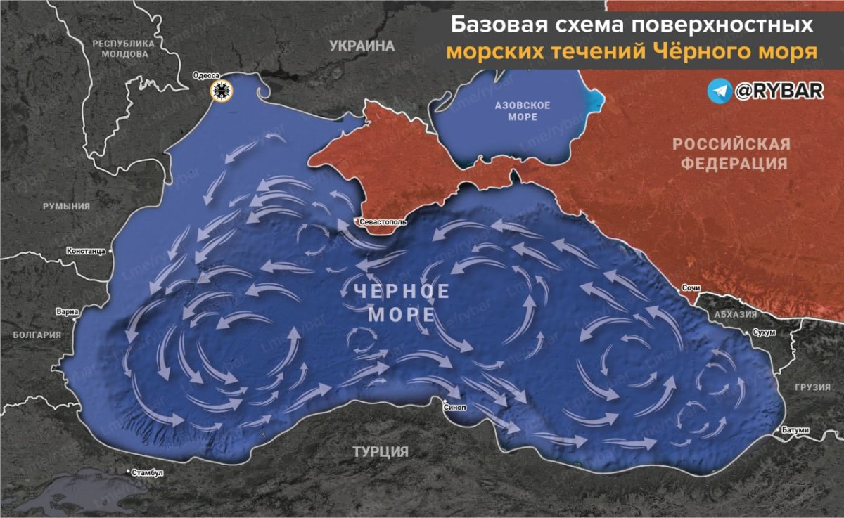 Украинские мины в черном море