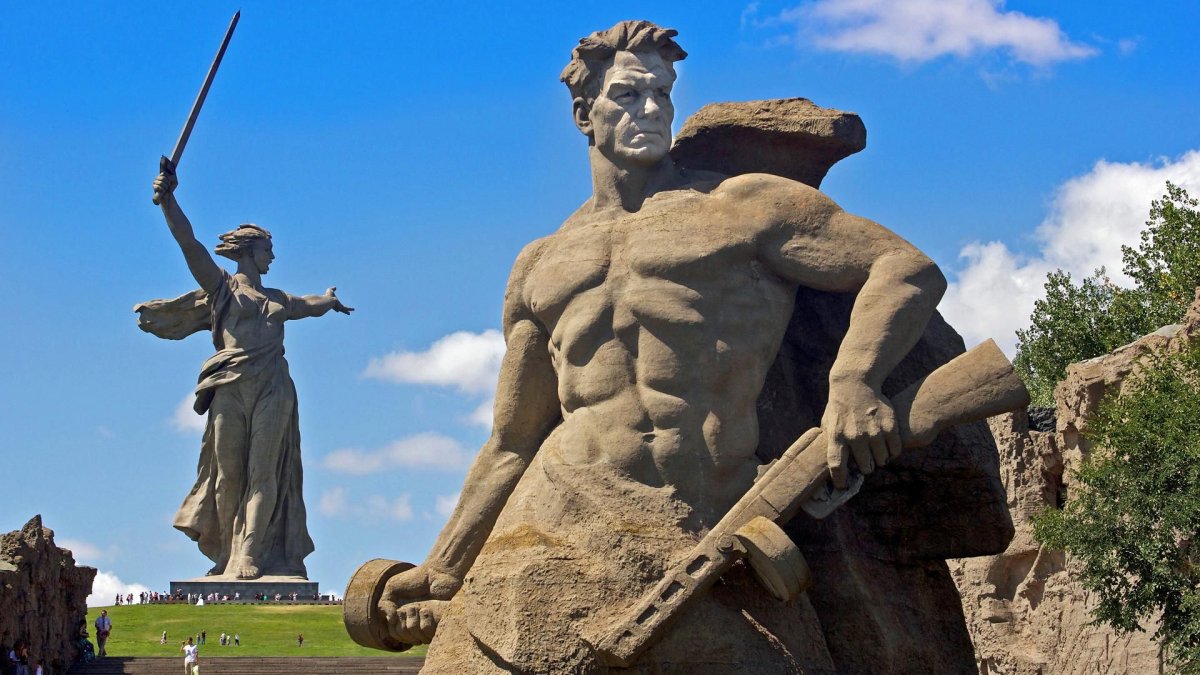 Мамаев Курган и Родина мать