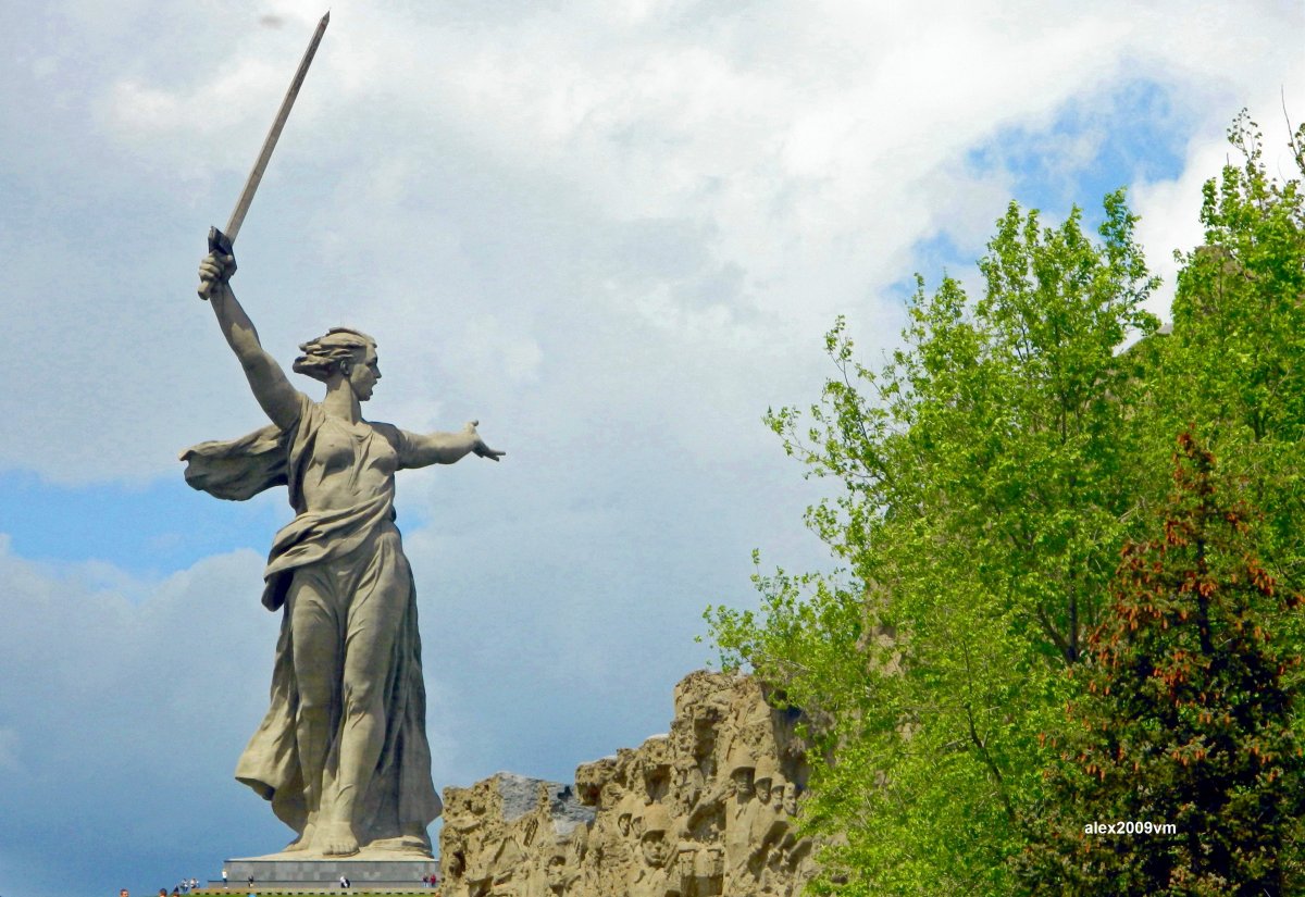 Волгоград Родина мать Мамаев Курган