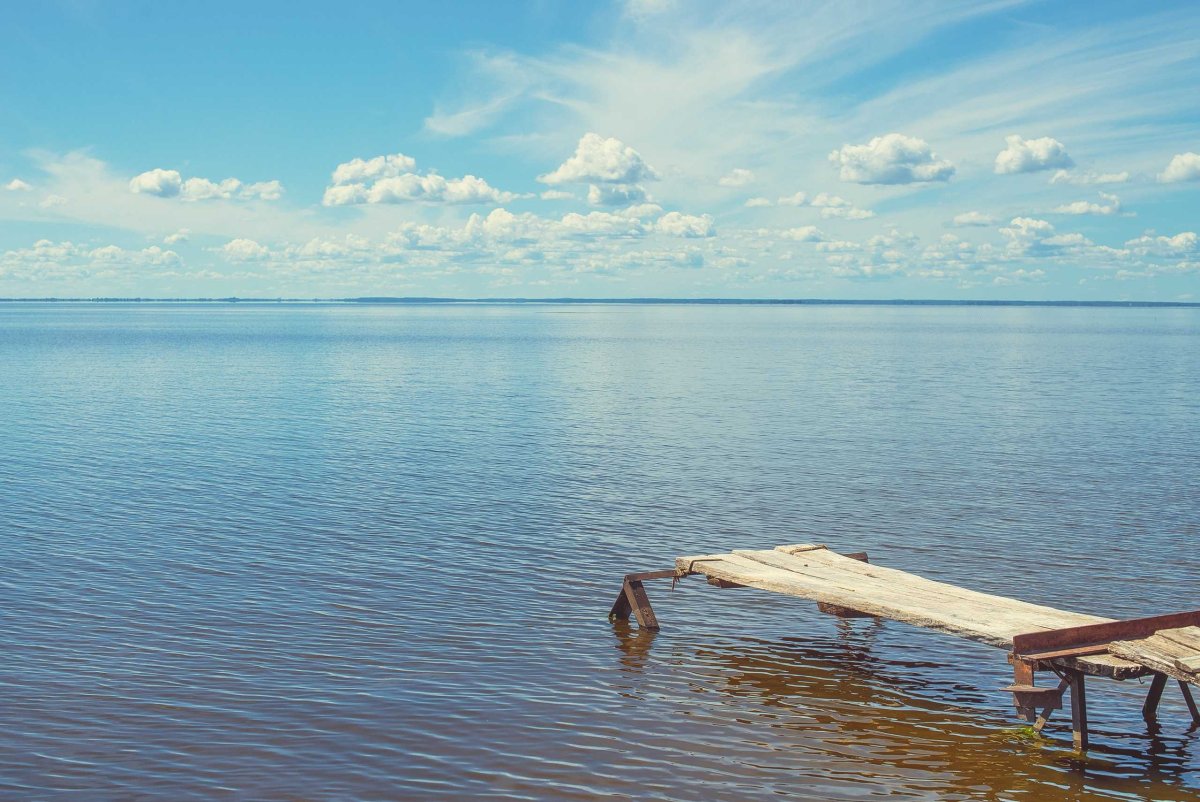 Псковского моря Талабская острова