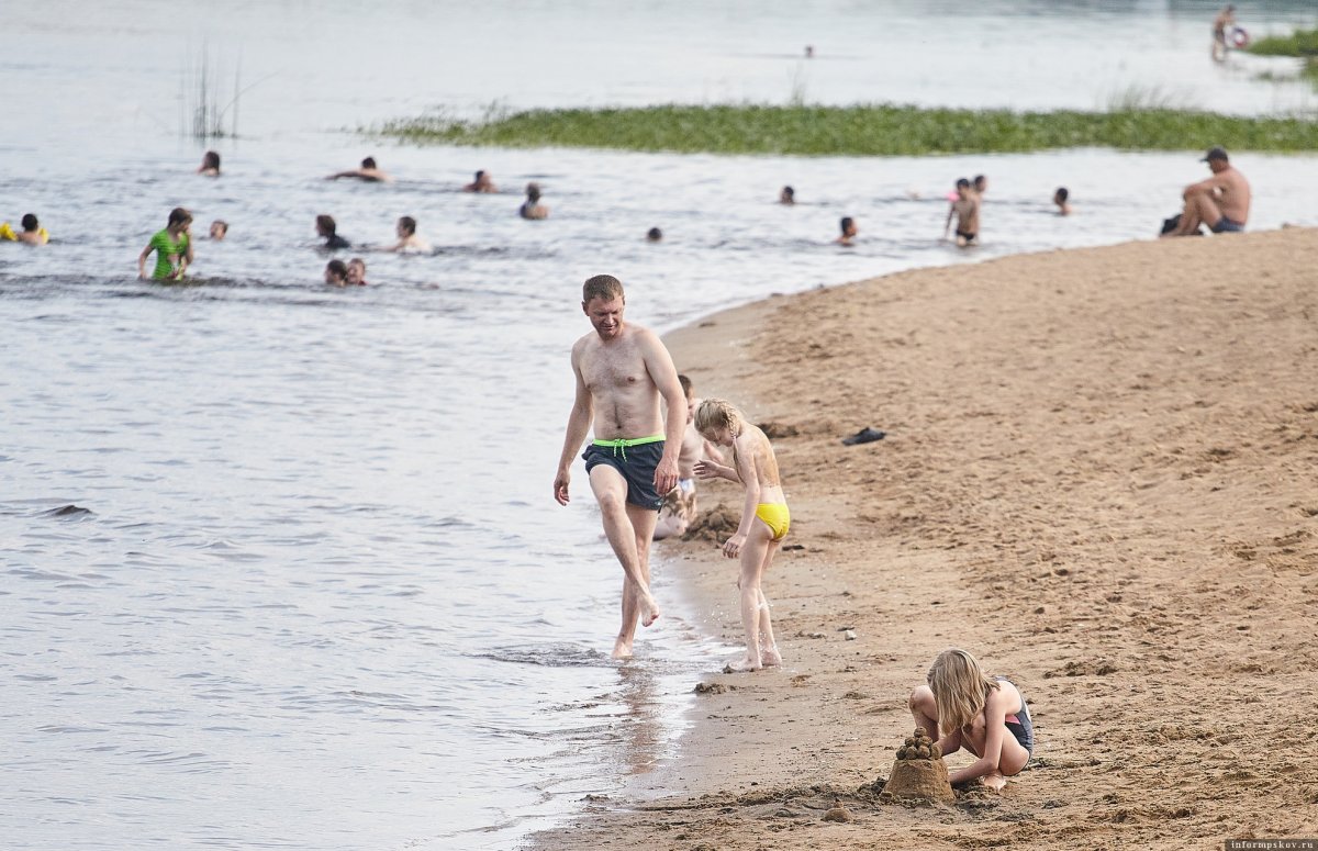 Пляж Обское море Новосибирск 2020