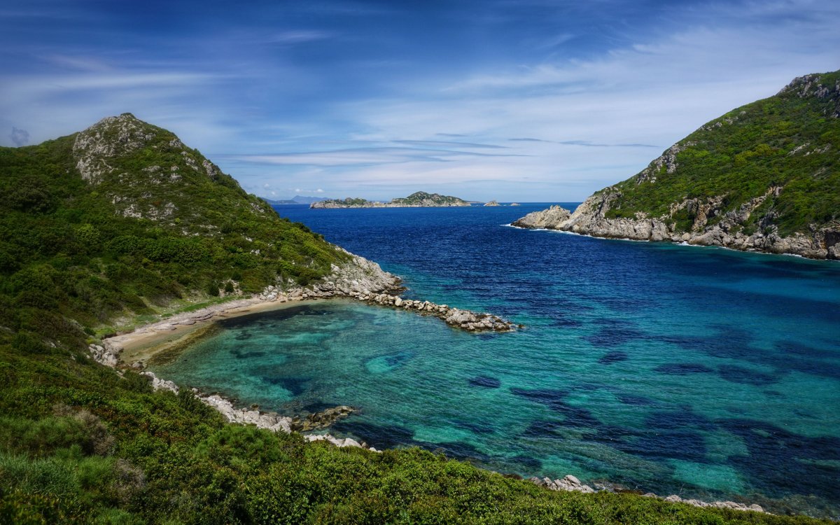 Карибское море острова пейзаж