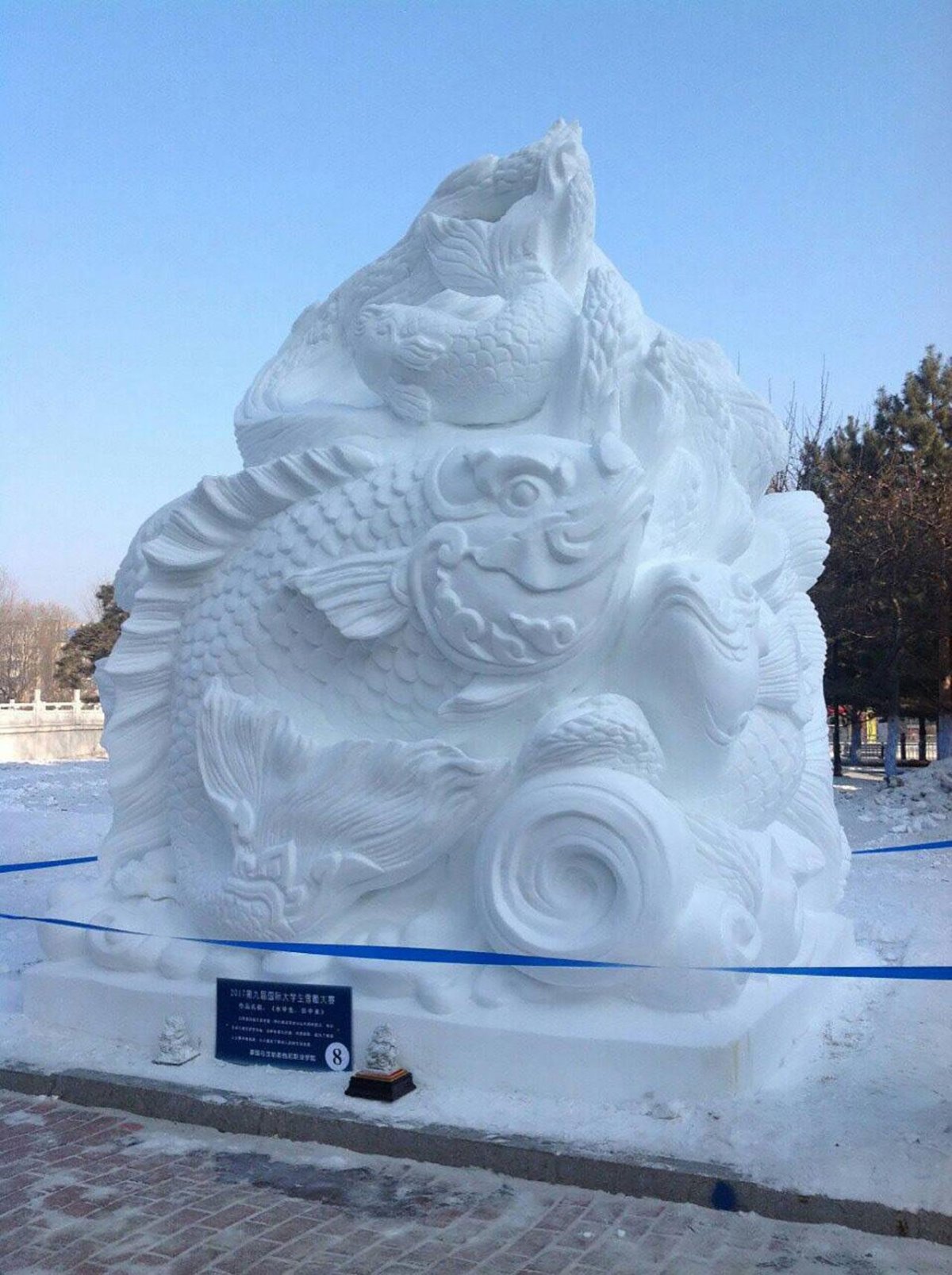 Снежные фигуры