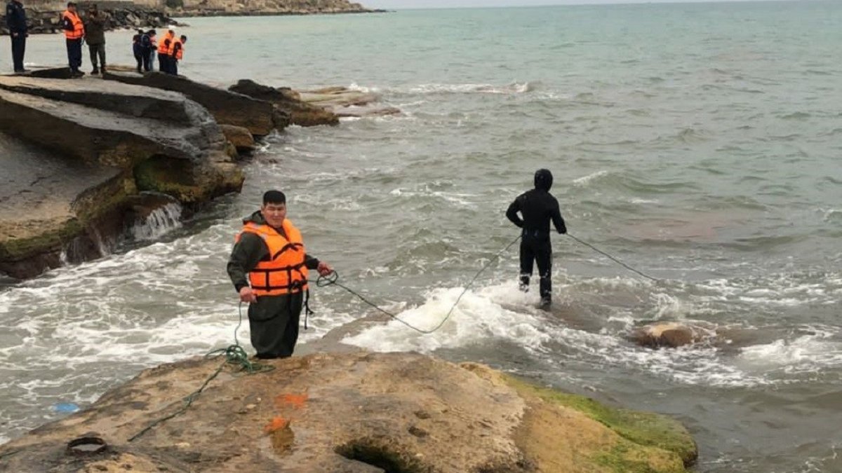 Утонули в Каспийском море