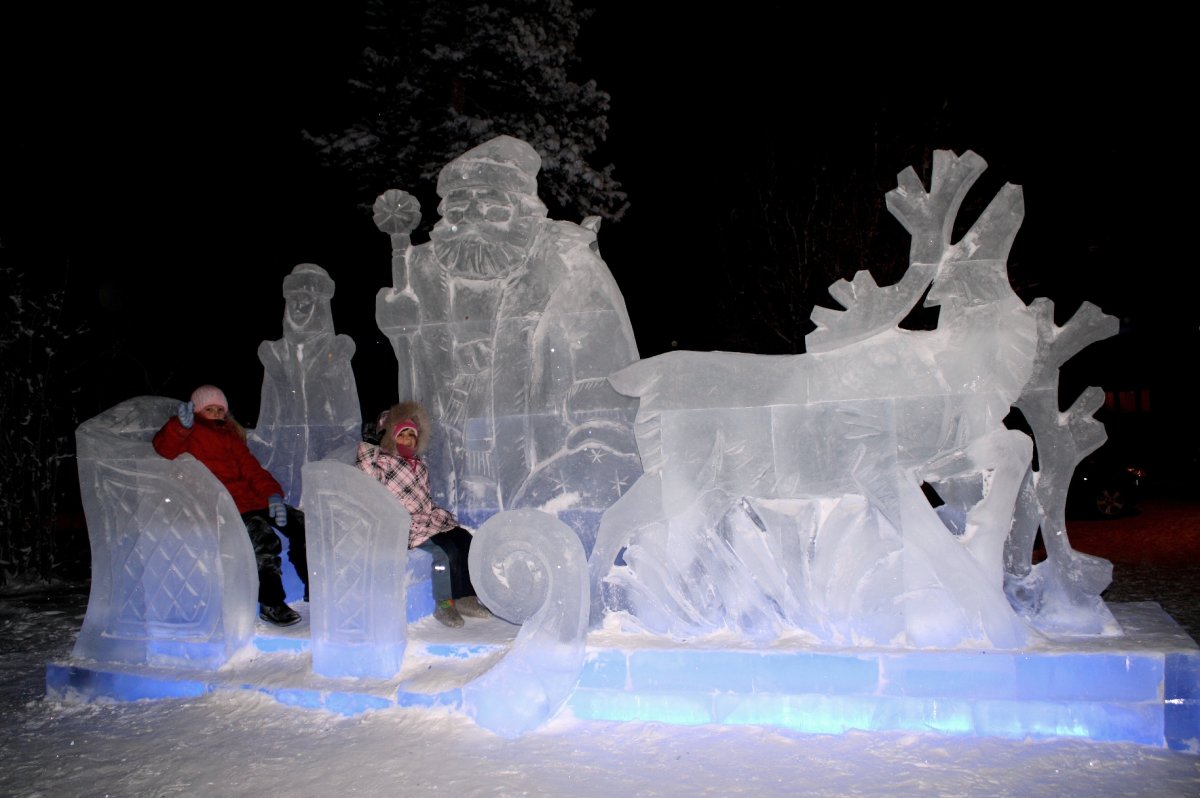 Нижневартовск снежный городок