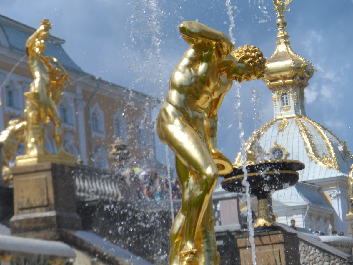 Фавн Флорентийский Петергоф