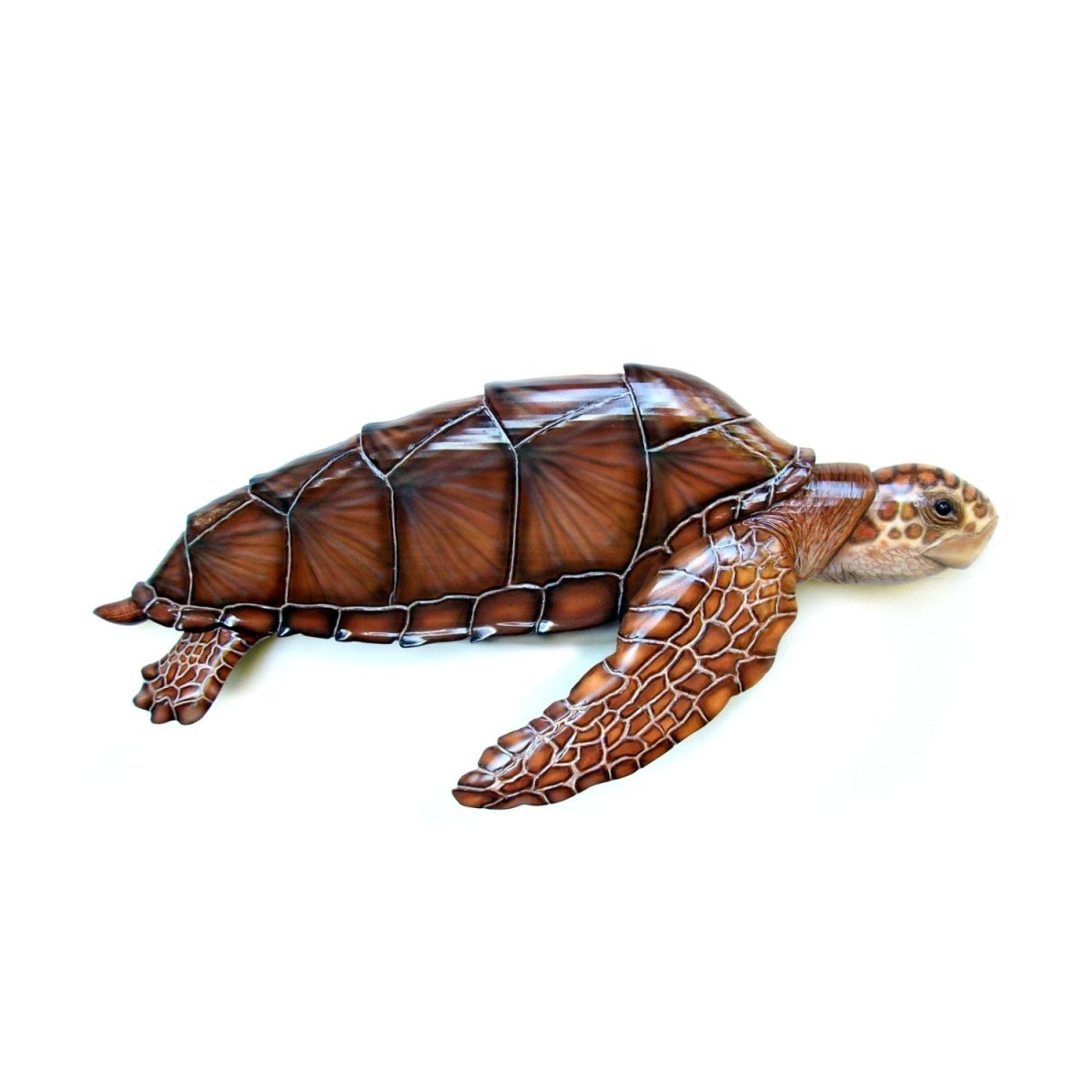 Морская черепаха из дерева