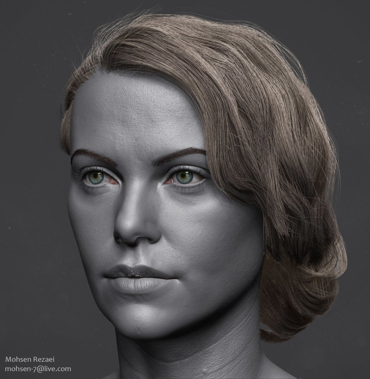 Charlize Theron Sculpting