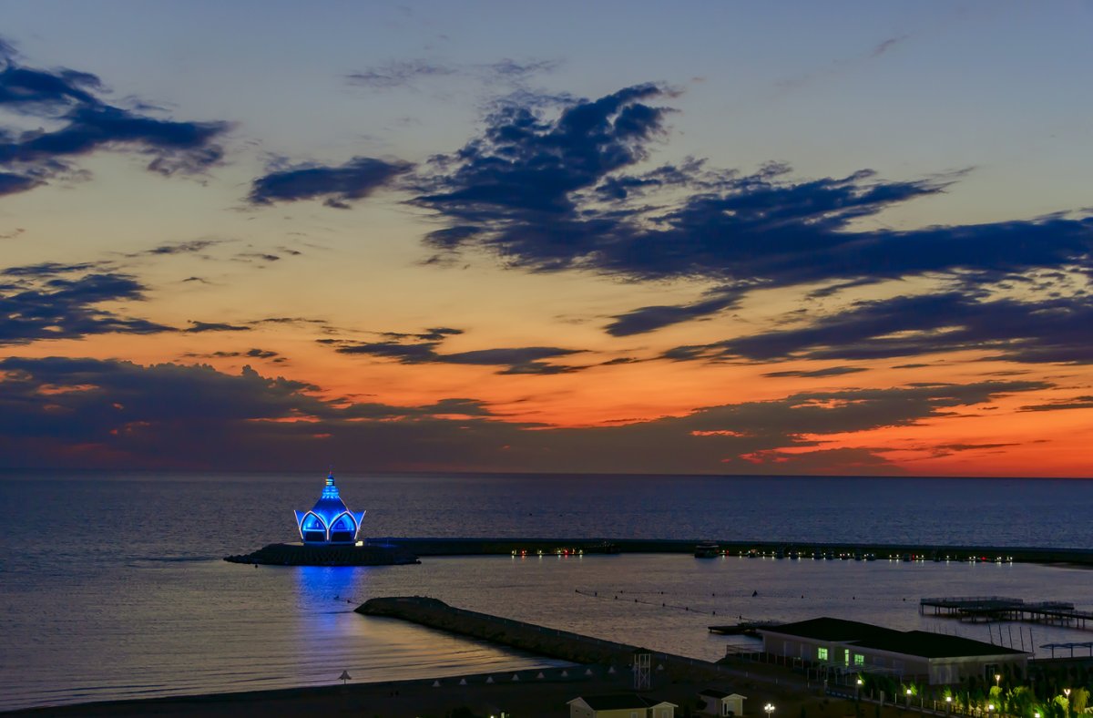 Каспийское море Каспийск