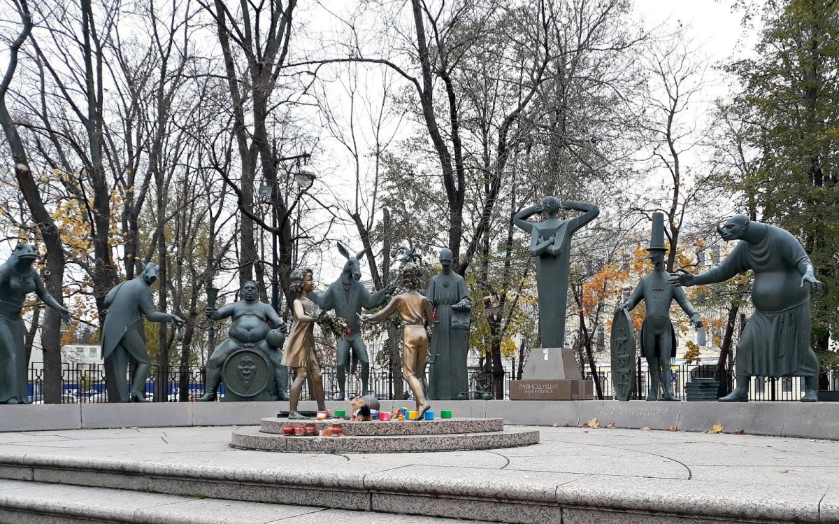 Михаил Шемякин скульптуры в Москве