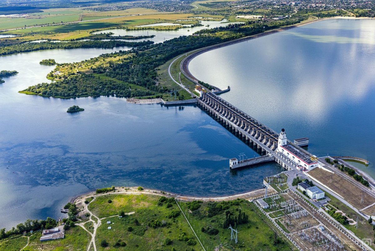 Волгодонск Цимлянское водохранилище