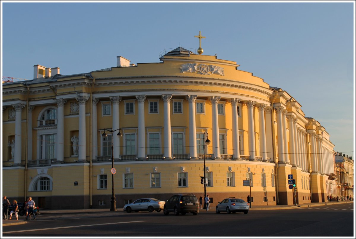 Здание Сената и Синода в Санкт-Петербурге Росси