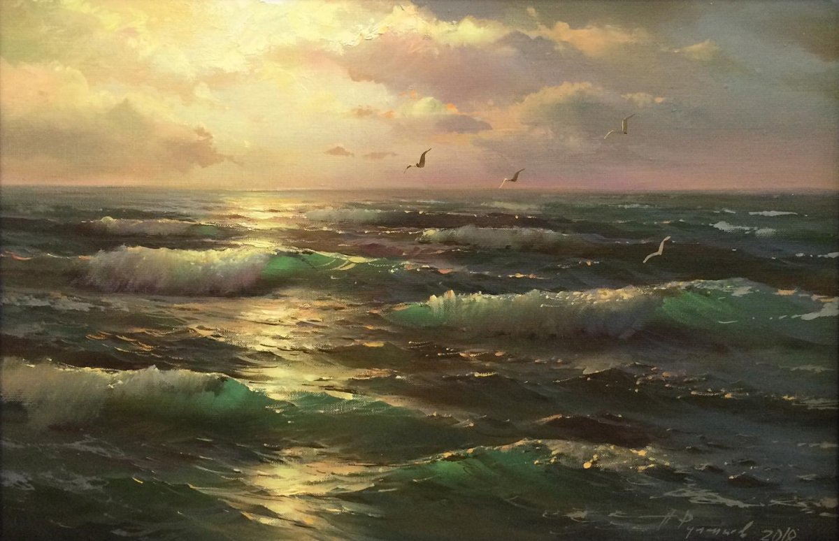 Павел Румянцев художник маринист