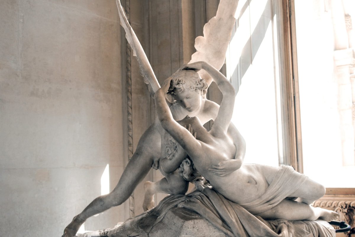 Антонио Канова. Амур и Психея (1787—1793, Париж, Лувр)