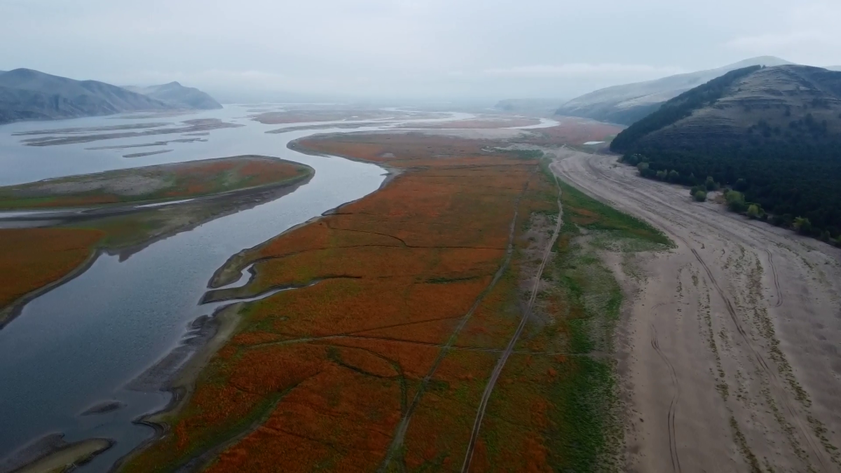 Красноярское водохранилище 2022