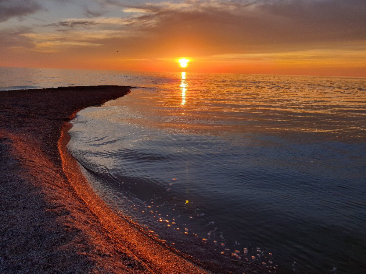 Должанская коса Азовское море