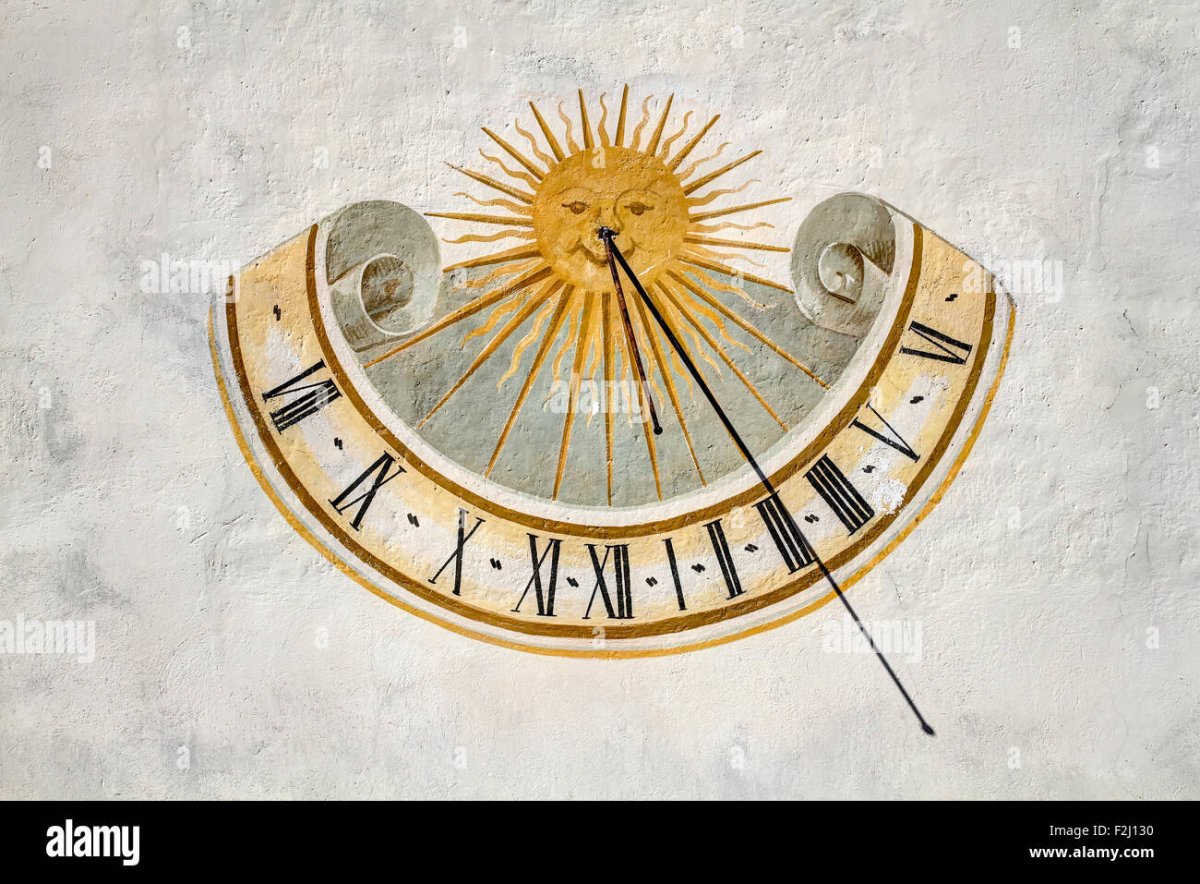 Sundial солнечные часы цвет