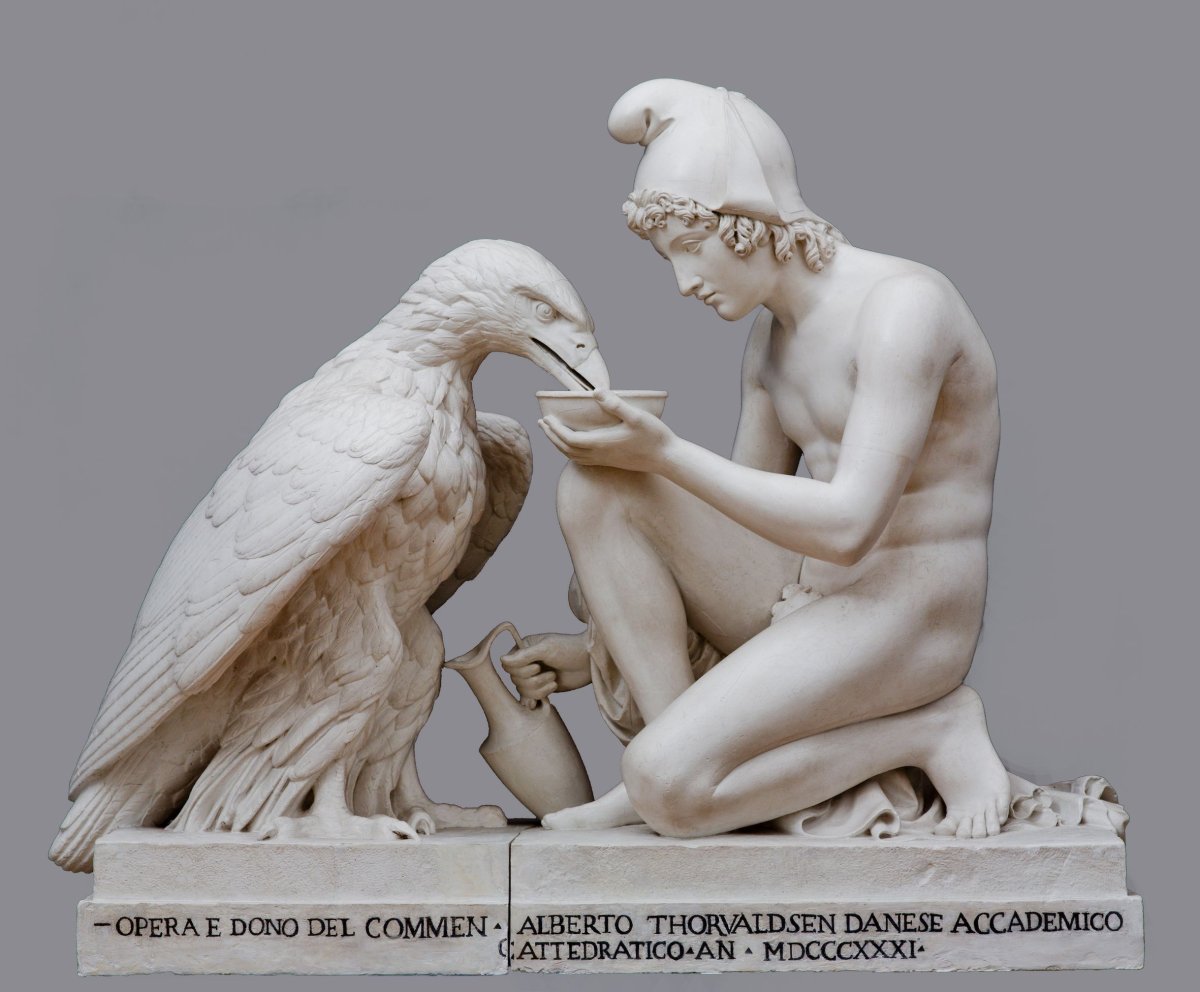 Три грации Бертель Торвальдсен, 1817—1819